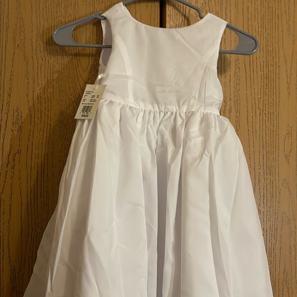 Flower girl dress and belt